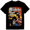 "It's Modelo Time Foo" Black Men's Tee