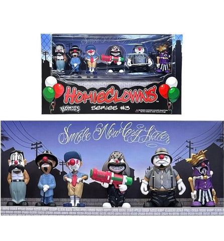 HOMIES™ - CLOWNS Series #3 Figure Box Set