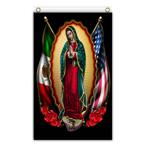 LA VIRGEN DE GUADALUPE BANNER