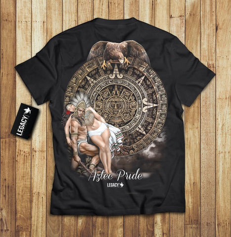 "CALENDARIO AZTECA"- MEN'S TEE