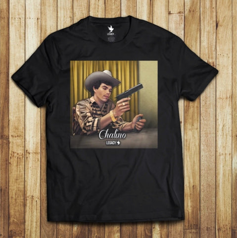 CHALINO BLACK MEN'S TEE