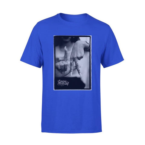 "LA HANDS" ROYAL BLUE MEN'S TEE