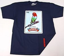 "EL PERICO" MEN'S NAVY BLUE TEE