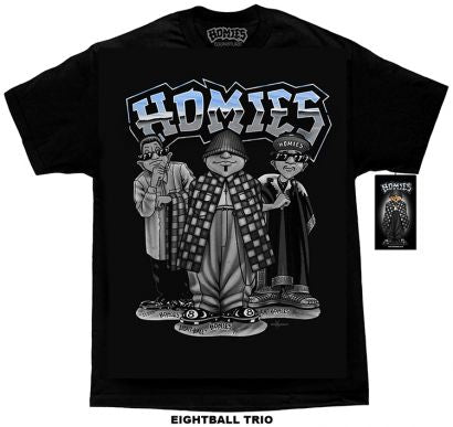 HOMIES SIGNATURE-EIGHTBALL TRIO Men's Tee