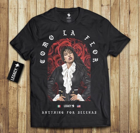 COMO LA FLOR-ANYTHING FOR SELENAS MEN'S TEE