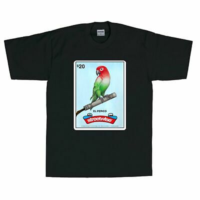 "EL PERICO" MEN'S BLACK TEE