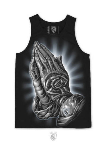 MONEY ROSE HANDS TANK